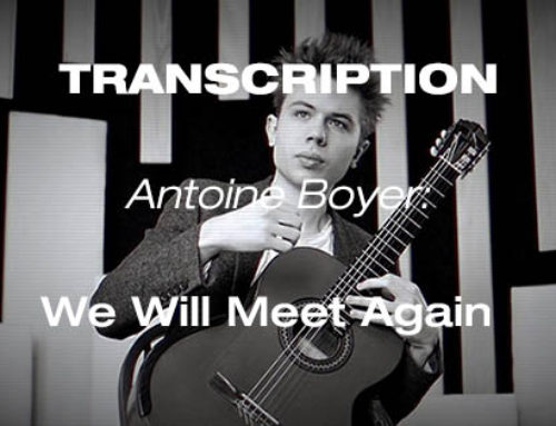 Antoine Boyer: We Will Meet Again