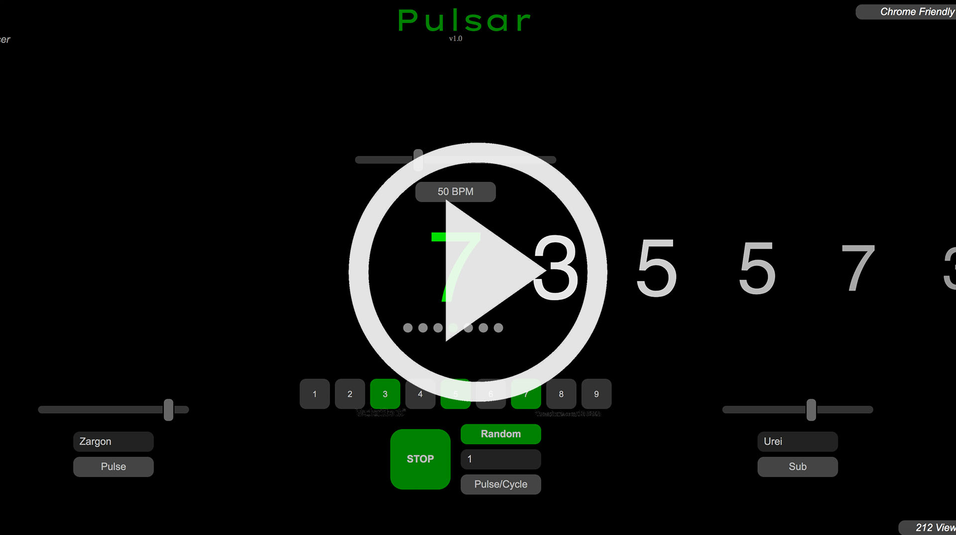 PULSAR: Online Metronome App for Metric 
